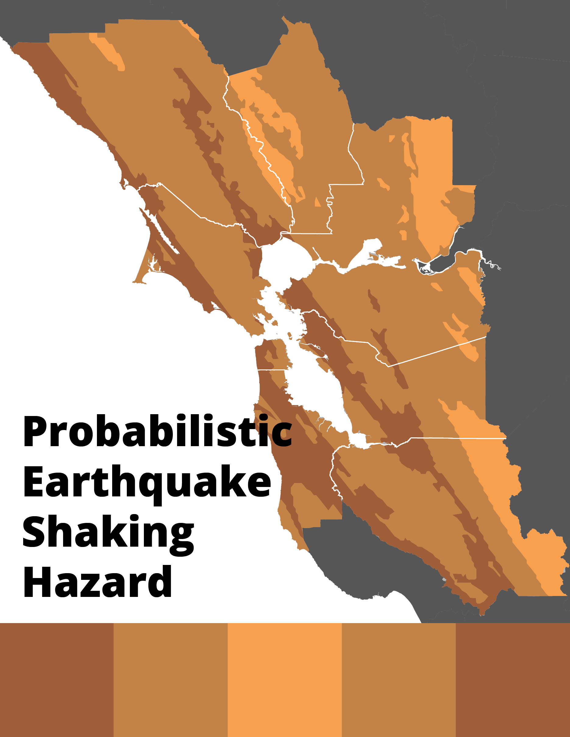 Probabilistic Earthquake Shaking Hazard Map