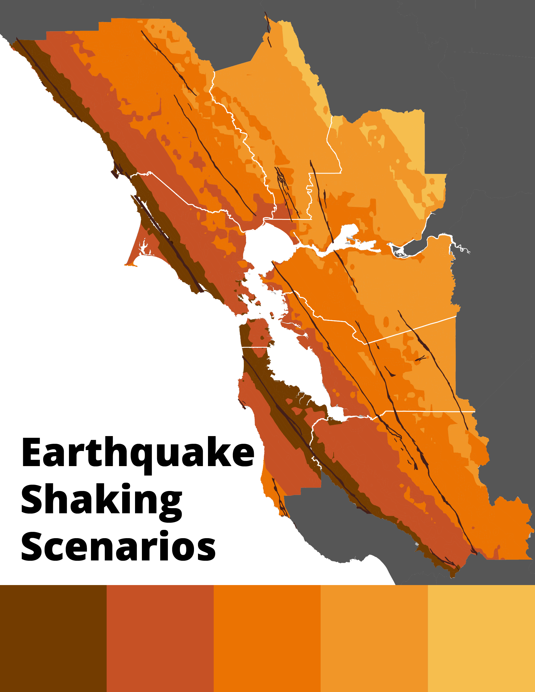 Earthquake Shaking scenarios map