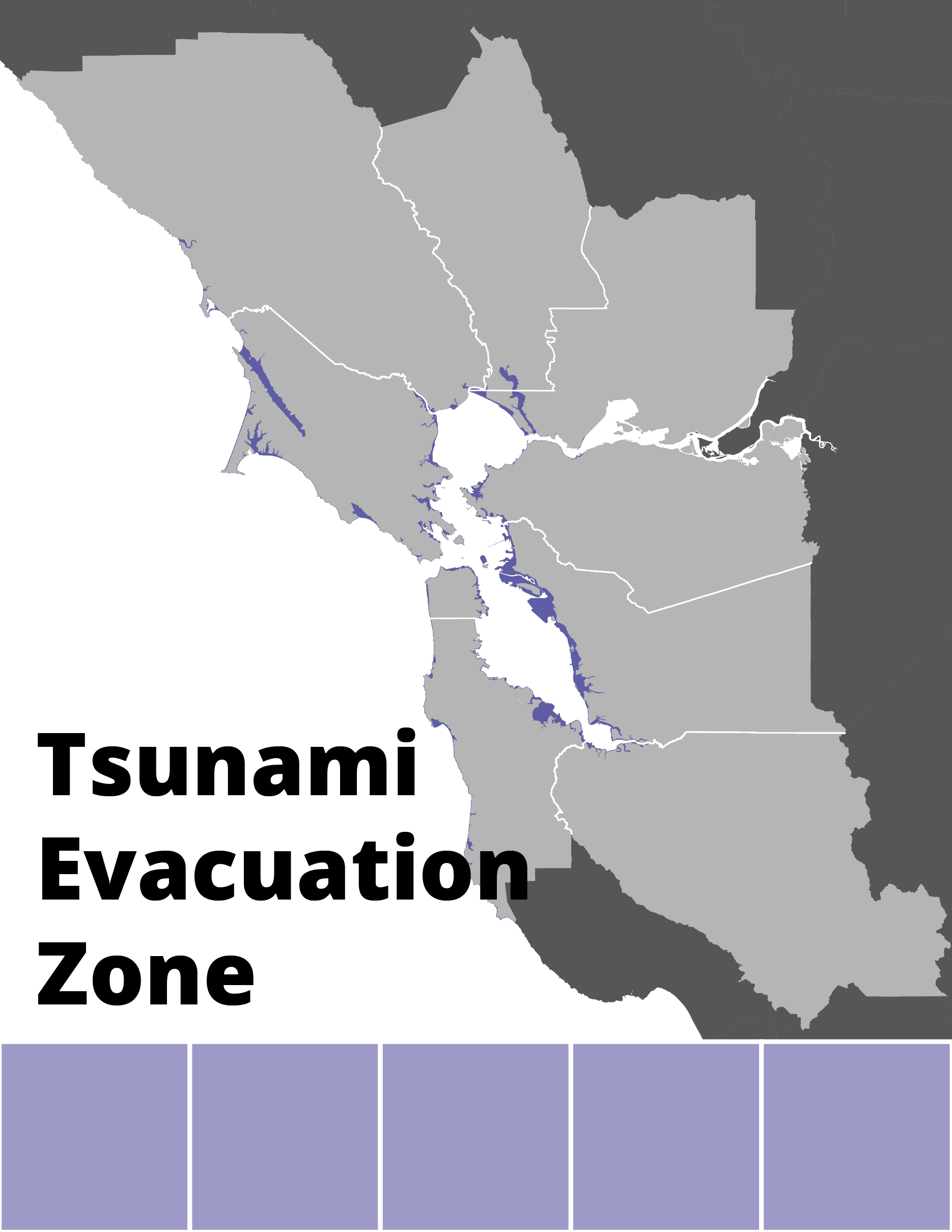 Tsunami Inundation Map for Coastal Evacuation