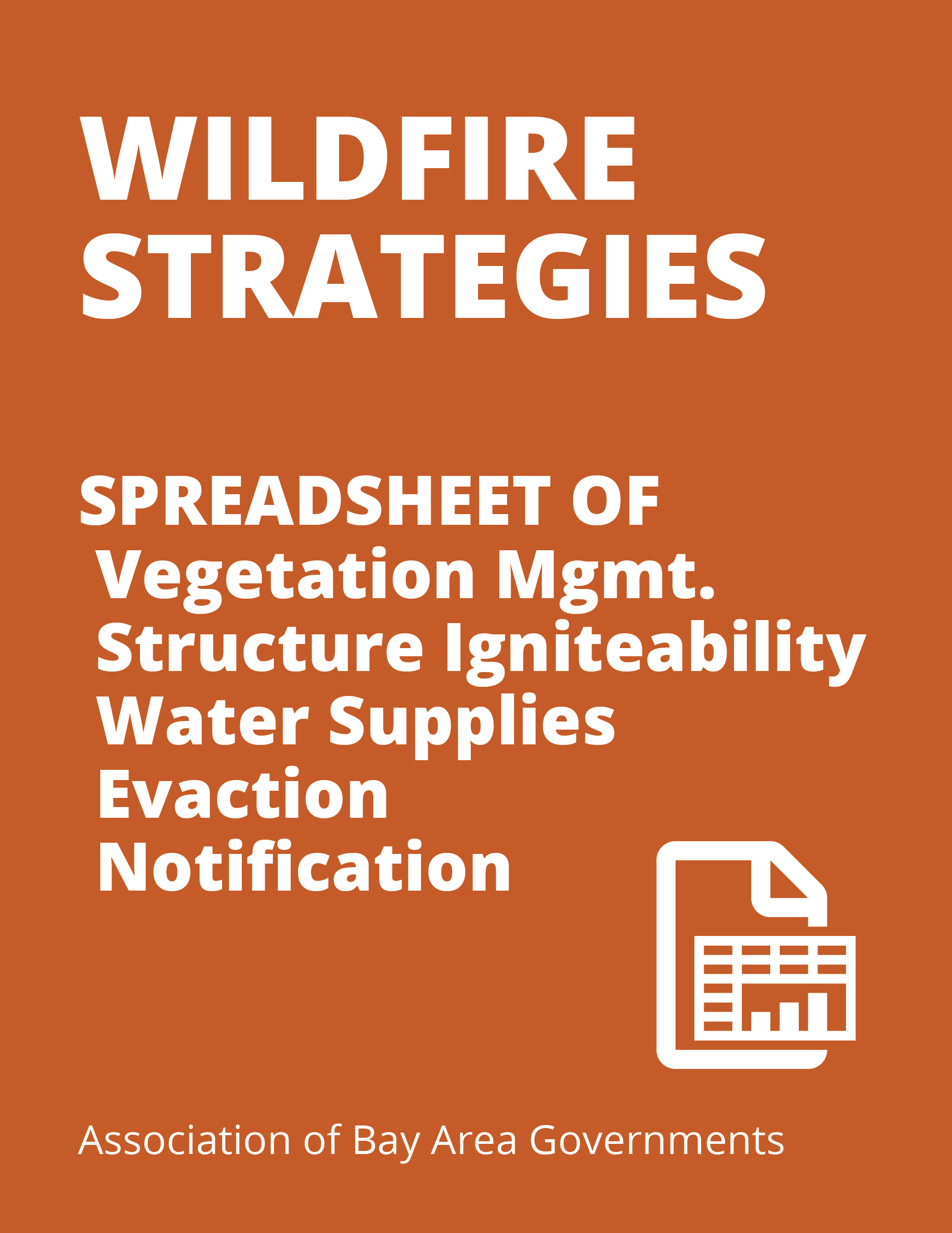 Wildfires Strategy Spreadsheet