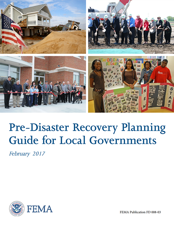 Pre-Disaster Recovery Planning Guide for Local Governments