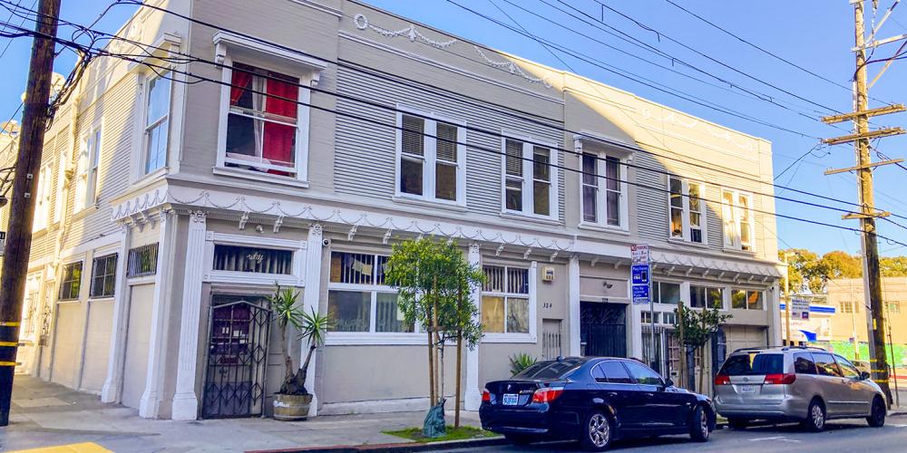 A permanently affordable apartment building in San Francisco.