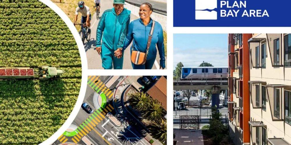 Collage of images from Plan Bay Area